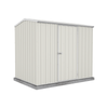Absco Sheds 2.26 x 1.52 x 1.95m Surfmist Premier Single Door Garden Shed