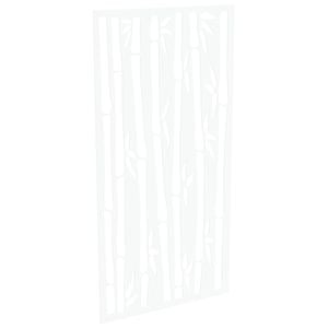 ProtectorAl 300 1200 x 1200-2400mm Pearl White Bamboo Unframed Solid Aluminium Decorative Panel 