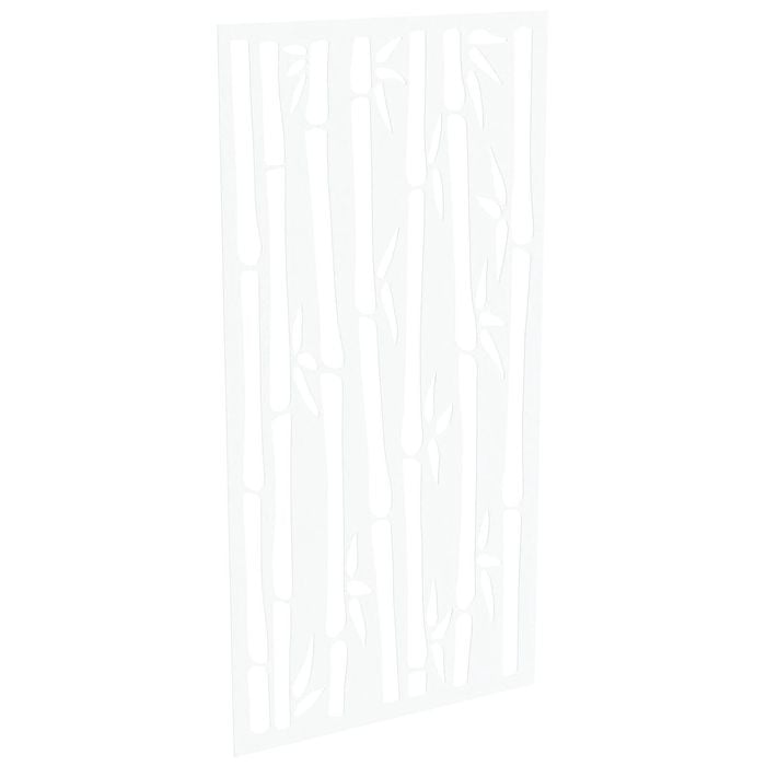 ProtectorAl 300 1200 x 1200-2400mm Pearl White Bamboo Unframed Solid Aluminium Decorative Panel 