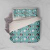 3D Green Dog Puppy Quilt Cover Set Bedding Set Pillowcases 75