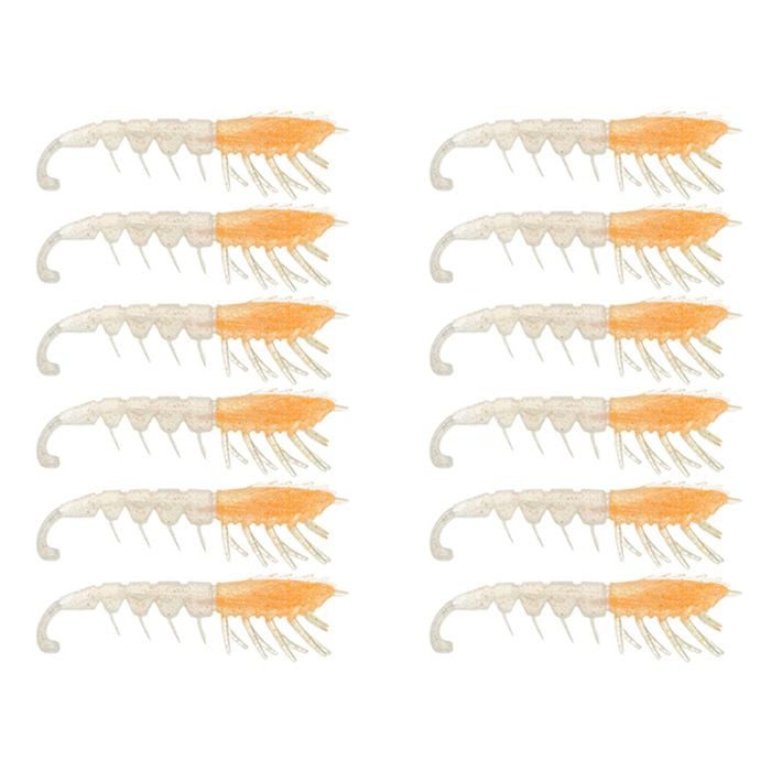 2x 6PK 3In Rapala Crush City The Imposter Soft Plastic Prawn Lures - Yabbie