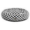 PaWz L Size Round Checkerboard Pattern Pet Bed