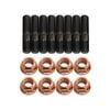 High Tensile Turbo Charger Stud Kit For Toyota Landcruiser 100 Series Hdj100 1hd-fte 4.2l