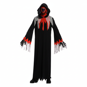 More Than Party Adults Unisex One Eyed Devil Halloween Costume Hooded Gloves