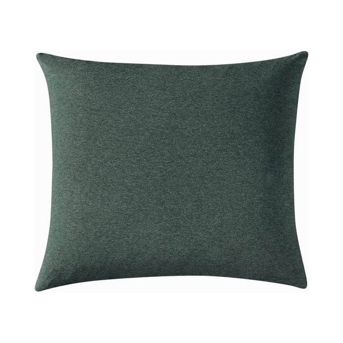 Gioia Casa 100% Jersey Cotton Soft Breathable Fabrication Stretch European Pillowcase - Green
