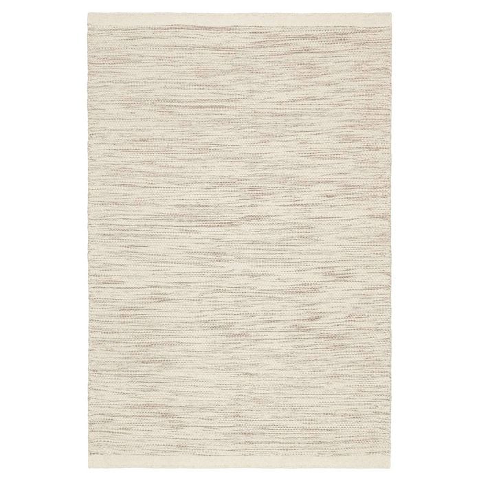 Loopsie-400cm X 300cm-taos Beige And White Wool Flatweave Rug