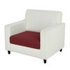 Anyseat Sofa Cover Wine Red Polyester Thick Stretchable Cushion For Living Room 1pc Enlarge Size 160-185cmx85-105cm
