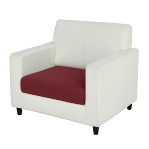Anyseat Sofa Cover Wine Red Polyester Thick Stretchable Cushion For Living Room 1pc Enlarge Size 160-185cmx85-105cm
