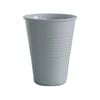 Miami Melamine Single Tone Cup 400ml 9.5x9.5x12cm White Serroni