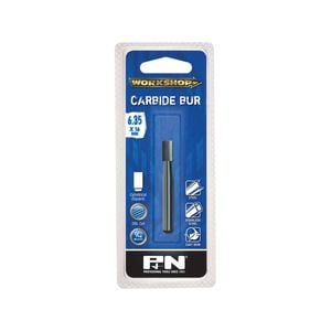 P&N 6.35 x 16mm Cylindrical Square Carbide Bur