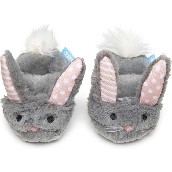 Bark-Toys-Au Itty & Bitty Bunny Squeaky Slippers Plush Dog Toy For XS/S Dogs