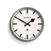 Newgate Railway Clock Grey