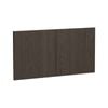 Kaboodle 1000mm Truffle Oak Modern Fridge Cabinet Doors - 2 Pack