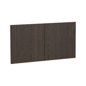 Kaboodle 1000mm Truffle Oak Modern Fridge Cabinet Doors - 2 Pack