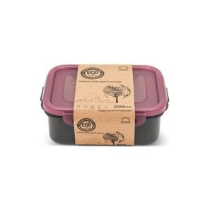 Locknlock 350ml Eco Rectangle Airtight Food Container Travel/Pantry Set Short
