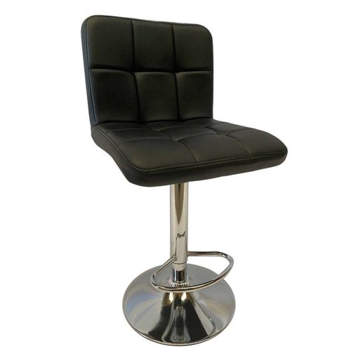 Foret Barstools 2x Bar Stools Gas Lift Swivel Stool Chairs Kitchen PU