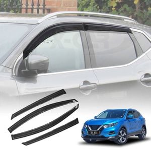 Weathershields for Nissan QASHQAI 2014-2021 Weather Shields Wind Deflectors Window Sun Visor