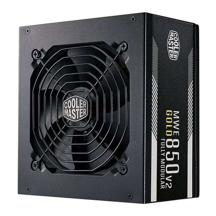 Cooler Master Mwe V2 850w 80+ Gold Fully Modular Pcie 5.1 Atx 3.1 Power Supply - Black [mpe-8501-afaag-3eau]