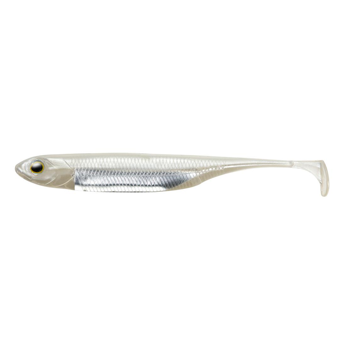 Fish Arrow Flash J Shad 4" SW Soft Plastic Fishing Lure 109 Glow / Silver