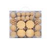Catzon 48 Pcs Velvet Christmas Balls Flocked Shatterproof Baubles for Holiday Wedding Party-Yellow