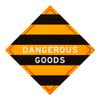 Sandleford 270 x 270mm Dangerous Goods Plastic Sign