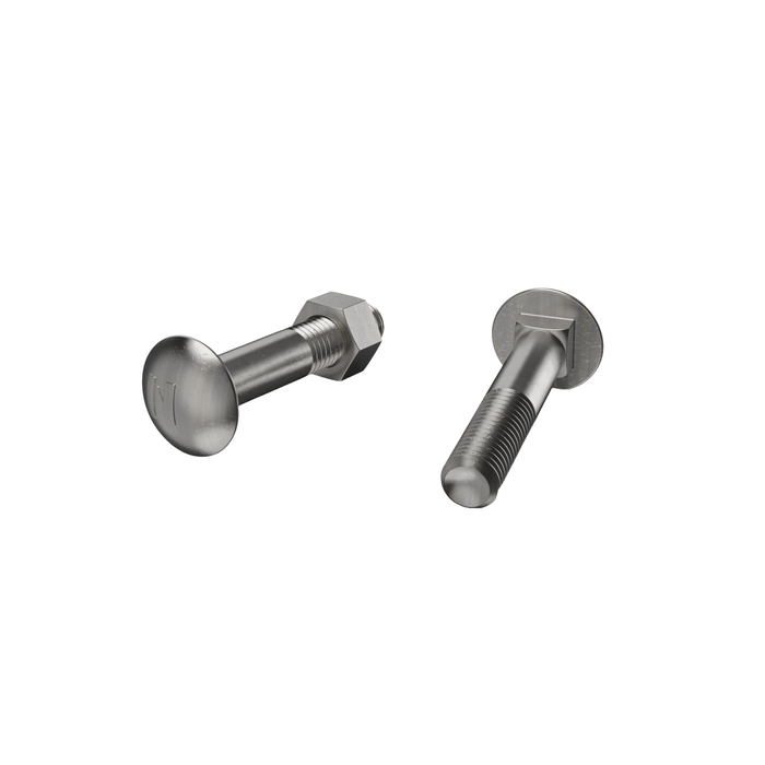 ZENITH M12 x 65mm Stainless Steel 304 Grade Cup Head Bolts And Nuts