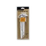 Craftright 10 Piece Extra Long Hex Key Set