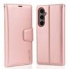 Tough On for Samsung Galaxy S24 FE Flip Wallet Leather Case Rose Gold