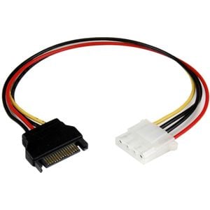 Startech.com 12in Sata To Lp4 Power Cable Adapter - F/m - For Hard Drive - Sata / Molex - 18 Gauge - 1 Pcs