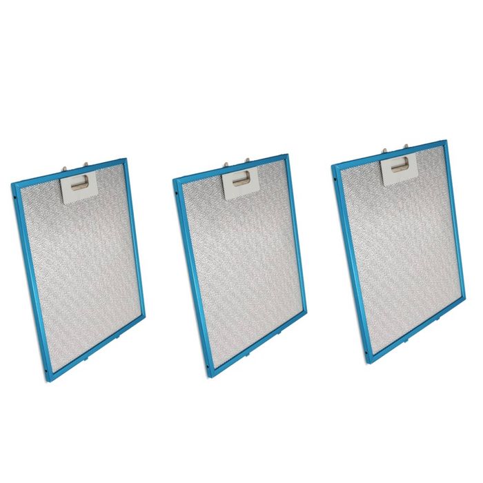 x3 Genuine OEM Rangehood Aluminium Grease Filters 053410339 (3 PACK), suits Smeg