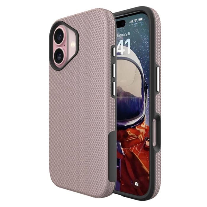 Soka Triangle Case (Suits iPhone 16 Plus) - Rose Gold