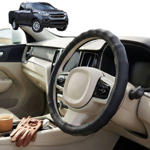 Australian Goose Steering Wheel Cover for KGM SsangYong Musso 2018 - Current (Q200) Circle Black