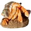 Aqua One Hermit Crab Mother & Baby Orange Ornament 8.1x6.7x5.8cm (37180or)