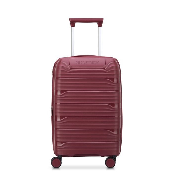 Delsey Securitech Dune Exp Cabin Hardsided Luggage - Burgundy