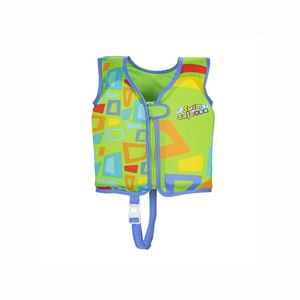 Swim Safe ABC Aquastar Fabric Kids Swim Vest M/L - Green