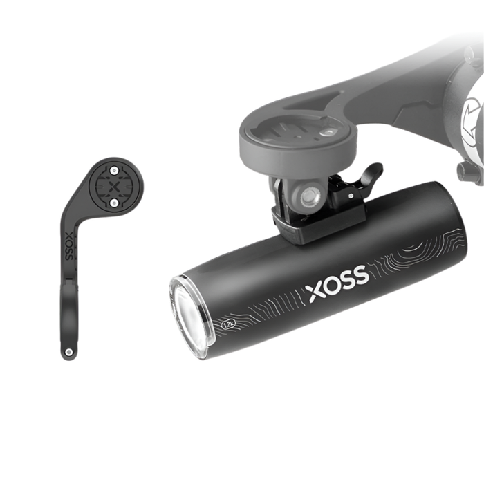 NNEOBA XL1200 Rechargeable Bike Headlight 1200 Lumens Black