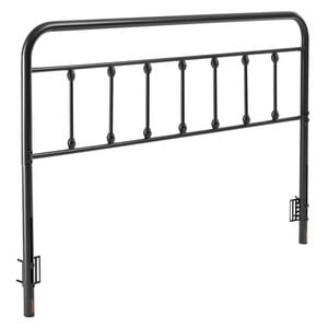 VEVOR Metal Headboard Black Queen Size with Adjustable Height for Bedroom