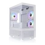 Thermaltake View 170 ARGB Tempered Glass Micro-ATX Case - Snow Edition [CA-1Z4-00M6WN-00]