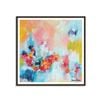 Artist Lane "Chasing Waterfalls" by Amira Rahim - 75x75cm Black Framed Print