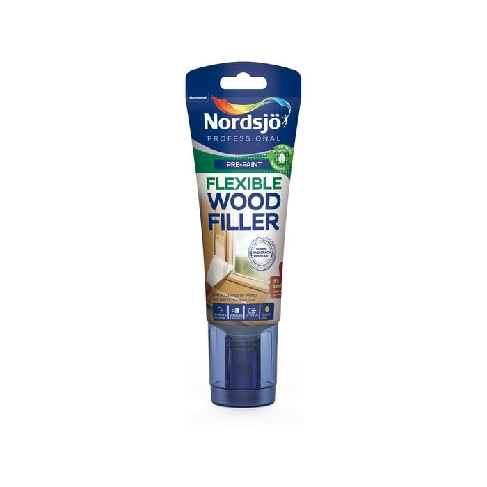 Nordsjo Professional 330g Natural Flexible Wood Filler Tube