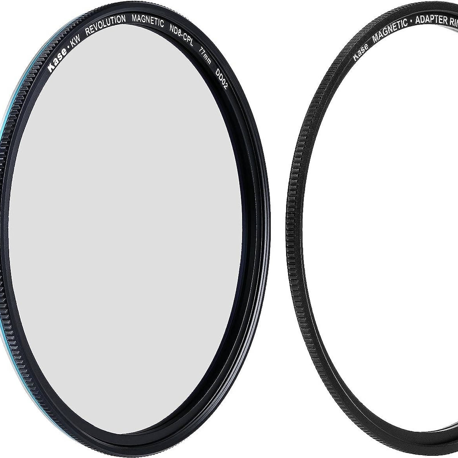 Kase Wolverine Revolution Magnetfilter CPL + ND8 – 82 Mm, Stoßfestes Gehärtetes Glas Mit Adapter