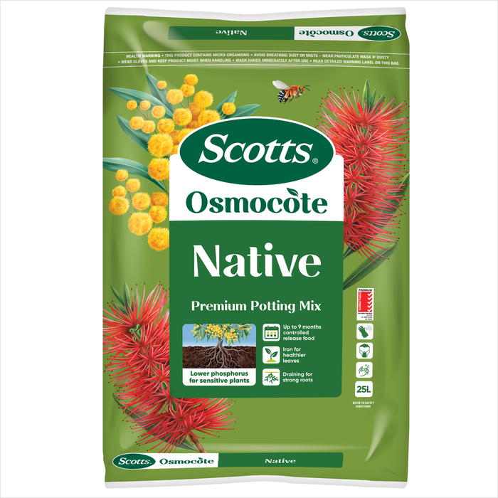 Scotts Osmocote 25L Native Premium Potting Mix
