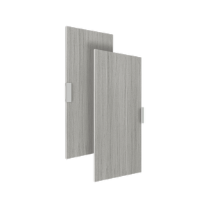 Lugna 1021 x 900 x 16mm Mist Double Doors