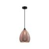 CLA Lighting RICTUS Glass Ellipse with Quadrilateral Segments Pendant Light - Copper