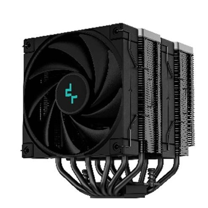 Deepcool Ak620 Zero Dark High Performance Cpu Cooler Dual-tower Design, 2x120mm Fluid Dynamic Bearing Fans