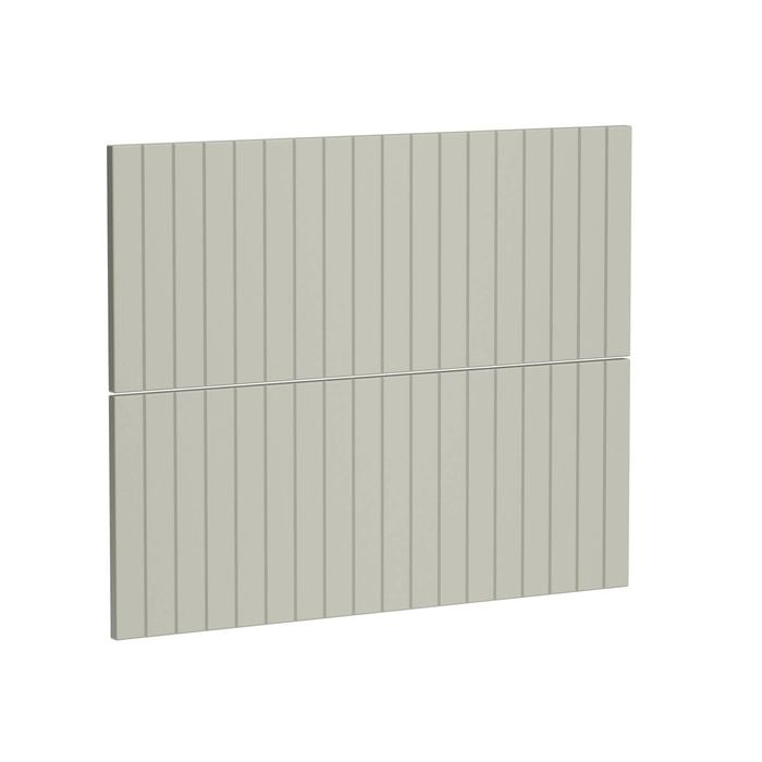 Kaboodle 900mm Pistachio V-Groove 2 Drawer Panels