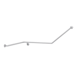 Johnson Suisse Assist 1365mm x 1030mm x 450mm 140 Degree Left Hand Corner Grab Rail 