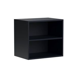 Kaboodle 700-799mm Midnight Plum Customisable Deep Med Wall Open Open Shelf