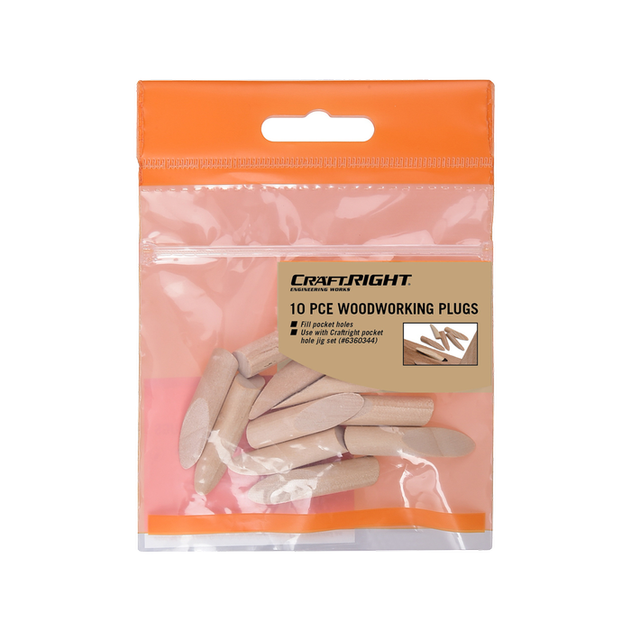 Woodworking Plug Craftright 10pcs Set Lotus Wood Cr413110