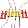 Digitel 4pcs LED Flasher Relay Load Resistor 50W 12V 6Ω